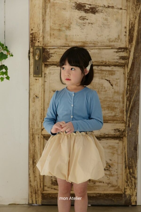 B177EBD4-37B3-49A5-8368-369857CFF1CF 〖預購〗空氣感立體澎袖連身裙