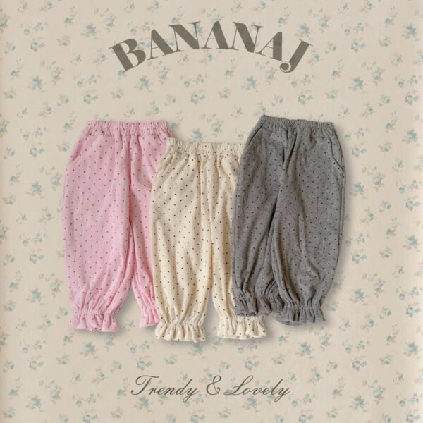 B4EA0B4E-0E33-491F-8D52-0BE66BEACD94 〖預購〗Jelly Bonbon 點點縮口褲