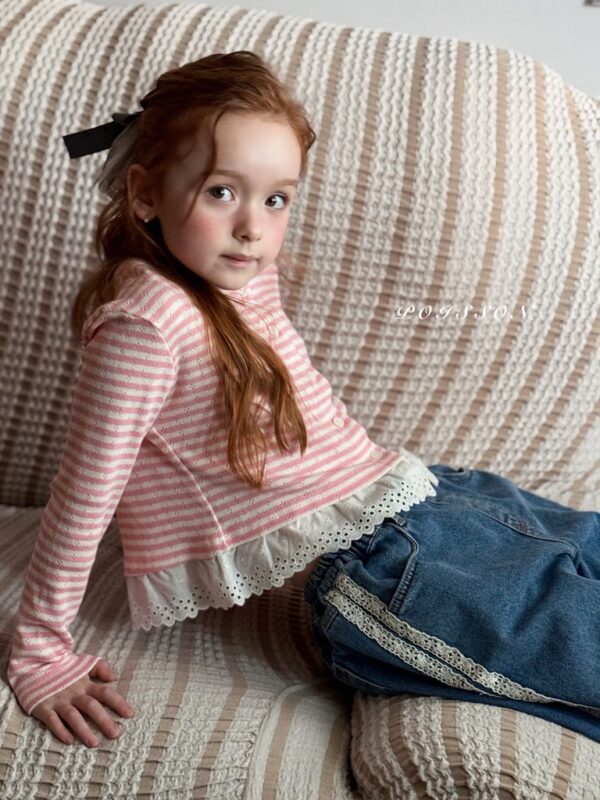 B6EA2084-FADC-4D2A-9FAD-3F664EAEFEAF_1_105_c 〖預購〗Eloi 蕾絲拼接舒柔開襟衫