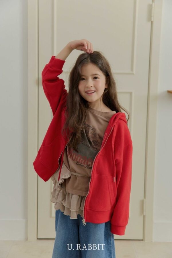 〖預購〗厚磅空氣感美式連帽拉鍊外套