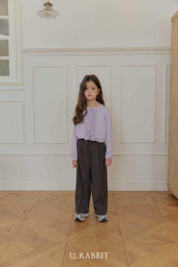 B8F05FC0-273C-4F8A-9093-F19503AD64A6 〖預購〗漫步雲端雙褶版型寬腿西褲