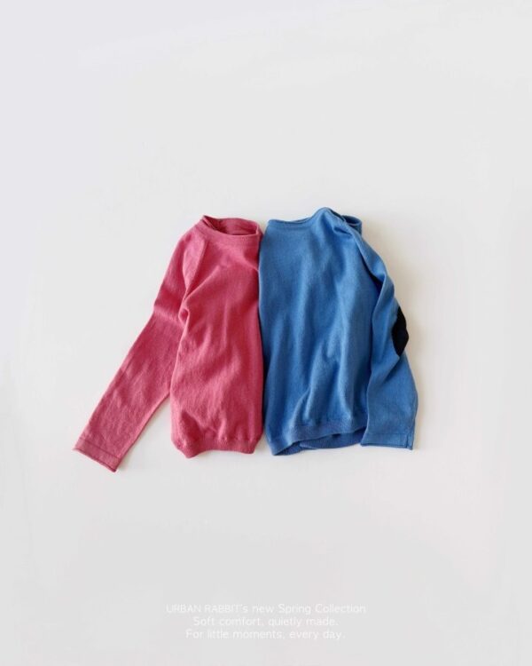 BDF1ED7D-6E7F-450D-9727-130BB255E0CB 〖預購〗奶油濾鏡肘部補釘針織上衣