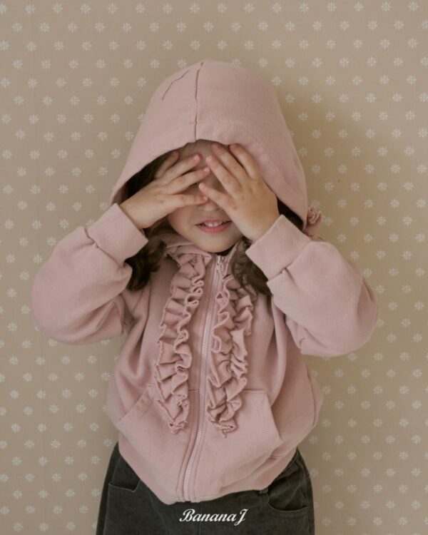 C133668D-A433-49F2-828C-6F14A16F64E6 〖預購〗克洛伊浪漫荷葉邊連帽外套