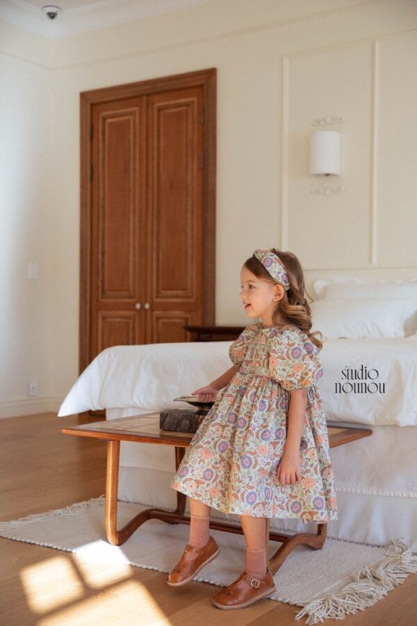 C38F24C5-BB10-4DA3-AC68-8F1F2E3BE899_1_105_c 〖預購〗花序流轉澎袖洋裝