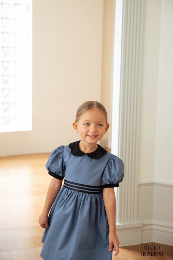 DAC0A310-5C01-4BD0-A4B3-6C17759C94F3_1_105_c 〖預購〗星塵緞帶澎袖洋裝