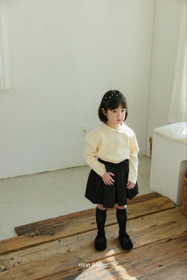 E1BEA60F-1221-4016-8B51-4570A9E36DE7 〖預購〗繫住春光蝴蝶結裝飾短褲裙