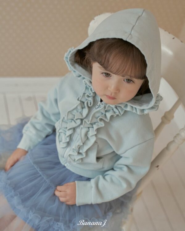 E42CA532-9D73-485F-82E5-AB2A6A58E8F8 〖預購〗克洛伊浪漫荷葉邊連帽外套