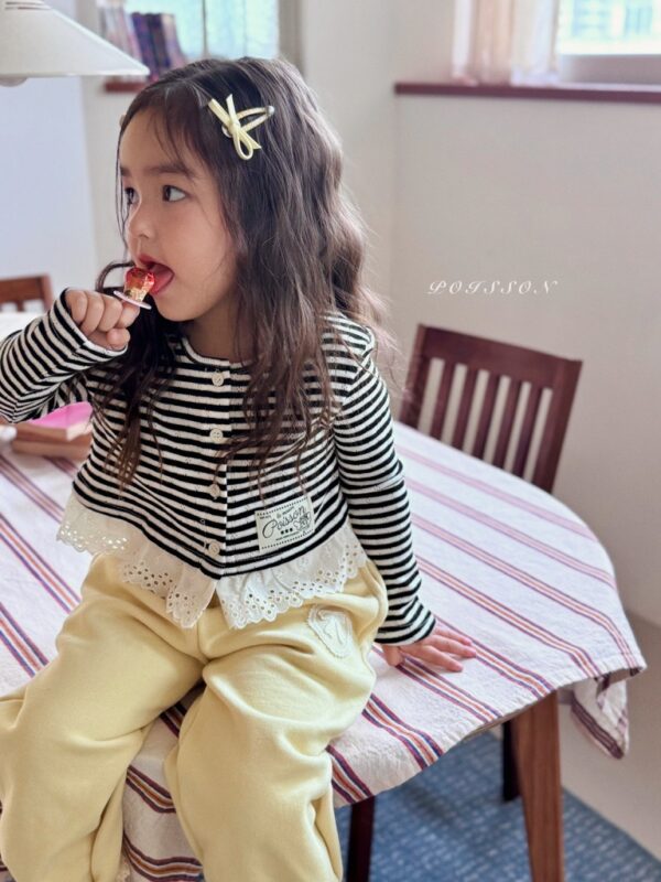 E7C2DA3E-4812-4111-B382-3B26A0A660A4_1_105_c 〖預購〗Eloi 蕾絲拼接舒柔開襟衫