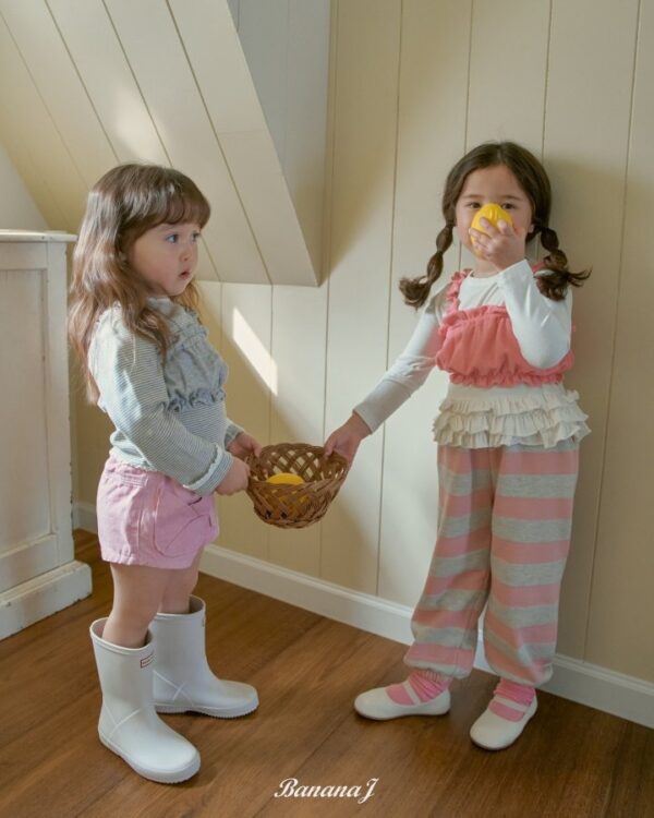 ED19D514-273F-4622-8FF9-4FEA86187726 〖預購〗Smoothie 雙條紋舒柔棉質束口褲