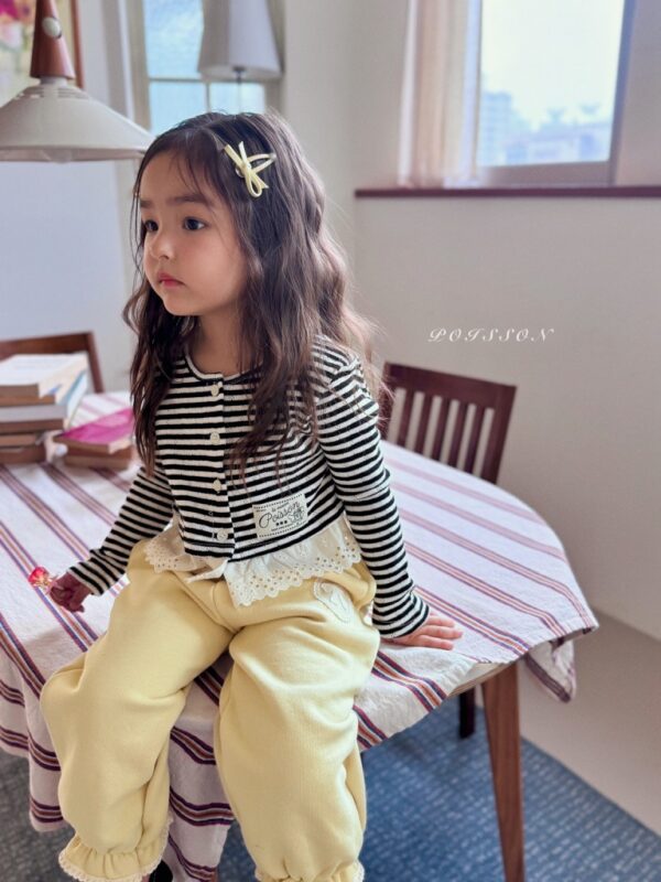 F81FD2A8-A84B-4B1F-A147-C1959DCEBFA6_1_105_c 〖預購〗Eloi 蕾絲拼接舒柔開襟衫