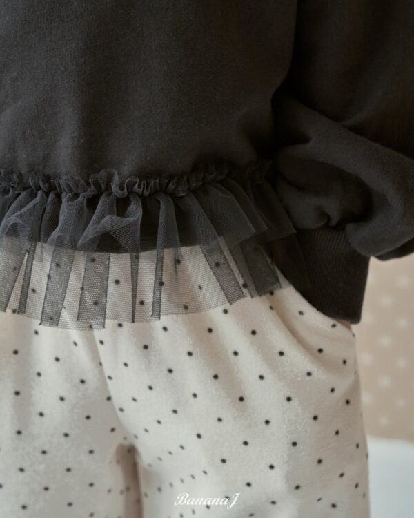 F8CAF648-5DC6-4E33-A8F1-0EB616BE3E00 〖預購〗Jelly Bonbon 點點縮口褲