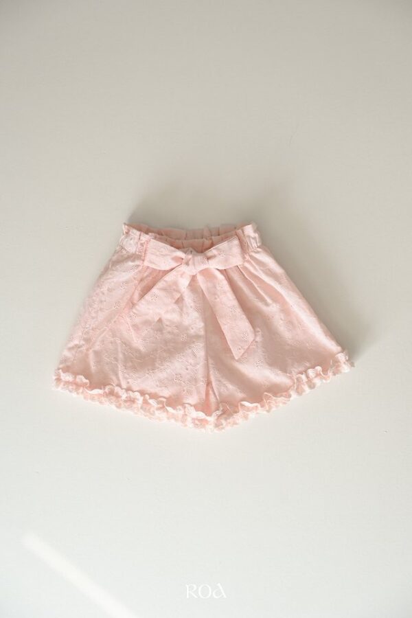 1594C912-CDB2-444A-94BC-8F826D6F2C4C 〖預購〗綁帶蝴蝶結短褲