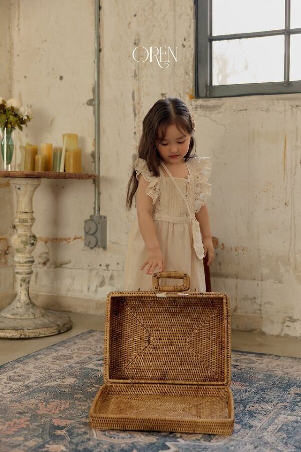 1C099CFE-9B46-4718-9F78-968847CF5461 〖預購〗織點蕾絲荷葉邊洋裝