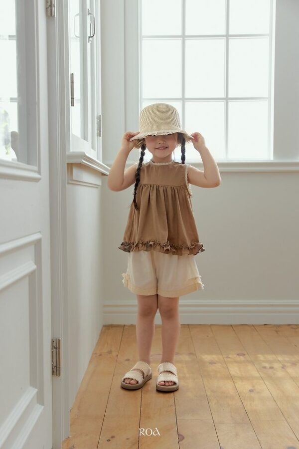 21954F04-11A6-42DE-8B36-F6433952270C 〖預購〗開衩輕柔棉麻短褲