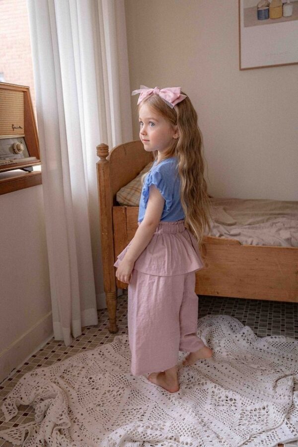 26A07D84-272E-48EA-A76C-51FCC8EE34FB 〖預購〗維也納之光荷葉邊上衣