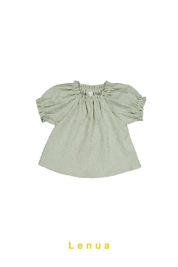 332EC895-6F21-4CCE-91FA-BD212C09F7E5 〖預購〗漫步塞納河褶邊上衣