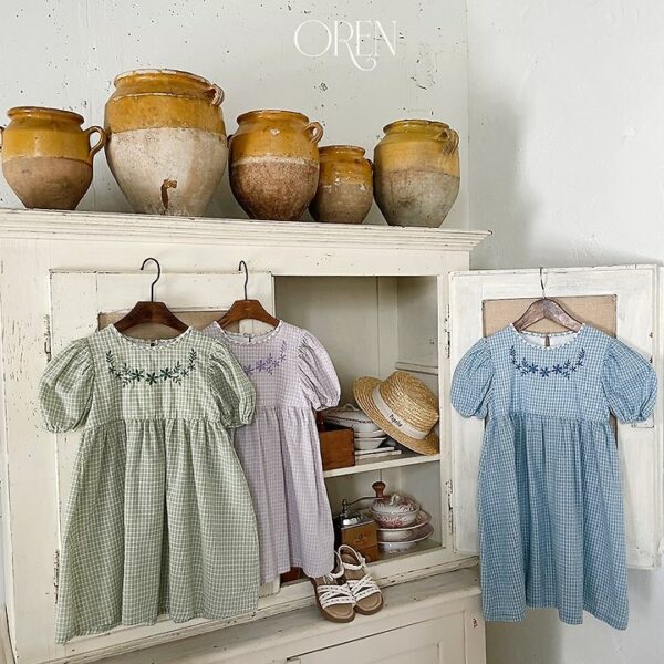 4467F6CE-B8FF-4FC8-A24A-8F5469BC7AD4 〖預購〗膠卷餘片碎花連身裙