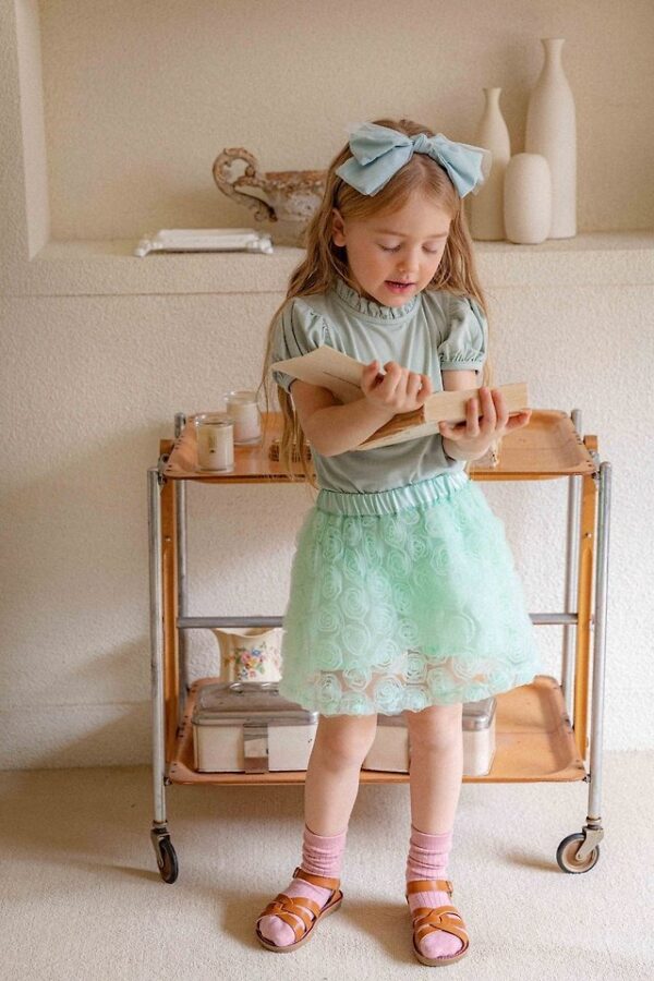 4BD9B06E-3043-4BC6-90C8-A99C96DAE555 〖預購〗夏日序曲經典澎袖上衣