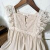 5B862DC8-960C-46D6-838F-31B5DA81CFFE 〖預購〗織點蕾絲荷葉邊洋裝