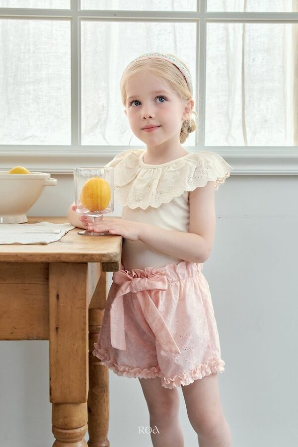 62A72573-3117-4FC1-A2BE-079157C83E74 〖預購〗蕾絲領片拼接上衣