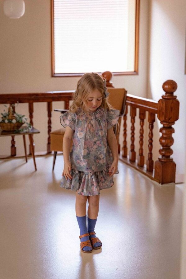 75AFBFD2-3A61-4C86-A0D5-A2F7D7373582 〖預購〗莫內印象法式荷葉邊上衣