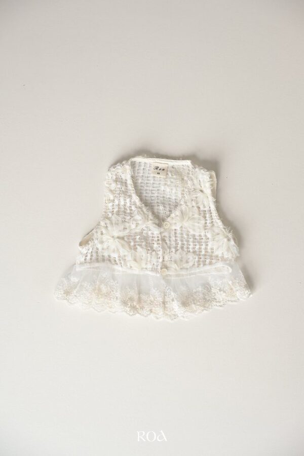 86342E01-9912-43A0-8374-8503F6997327 〖預購〗蕾絲透紗背心