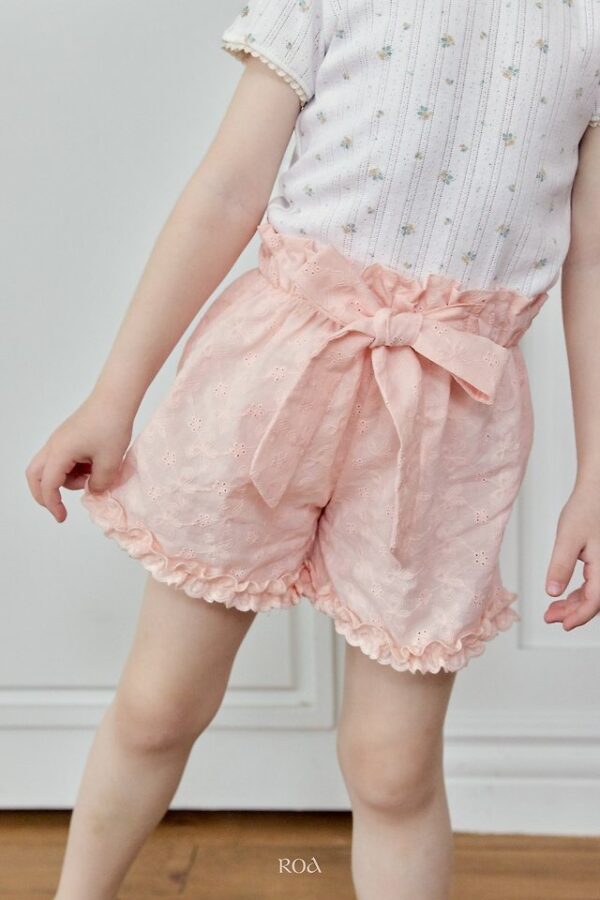 8A6754E6-EC31-4C90-93C4-DA3D5F22A955 〖預購〗綁帶蝴蝶結短褲