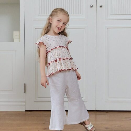 943A2E65-83E6-4F2B-A18C-12D73C0E12EB 〖預購〗喇叭剪裁長褲