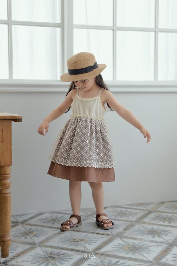 94A3CE8B-5B4E-4F86-83E6-C93C5A816306 〖預購〗層次拼接洋裝