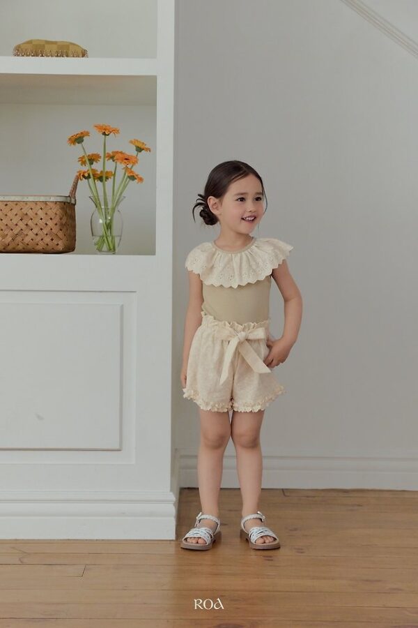 AB04AF6F-FA18-4BD5-BBE8-7D78A35C29A5 〖預購〗蕾絲領片拼接上衣