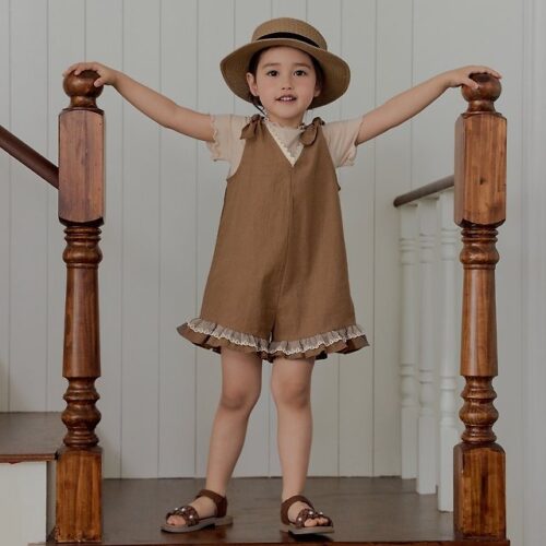 B42CCC8E-35C9-46AF-8954-E2EFD1455E43 〖預購〗亞麻綁帶連身褲