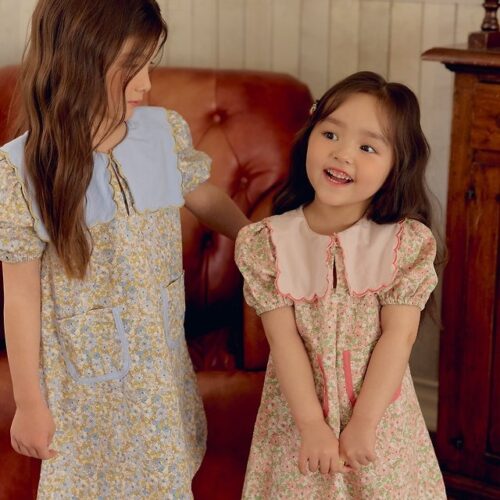 BD3E6B09-105D-4519-9B51-1F7B5947E450 〖預購〗浪漫弧線領片連身裙