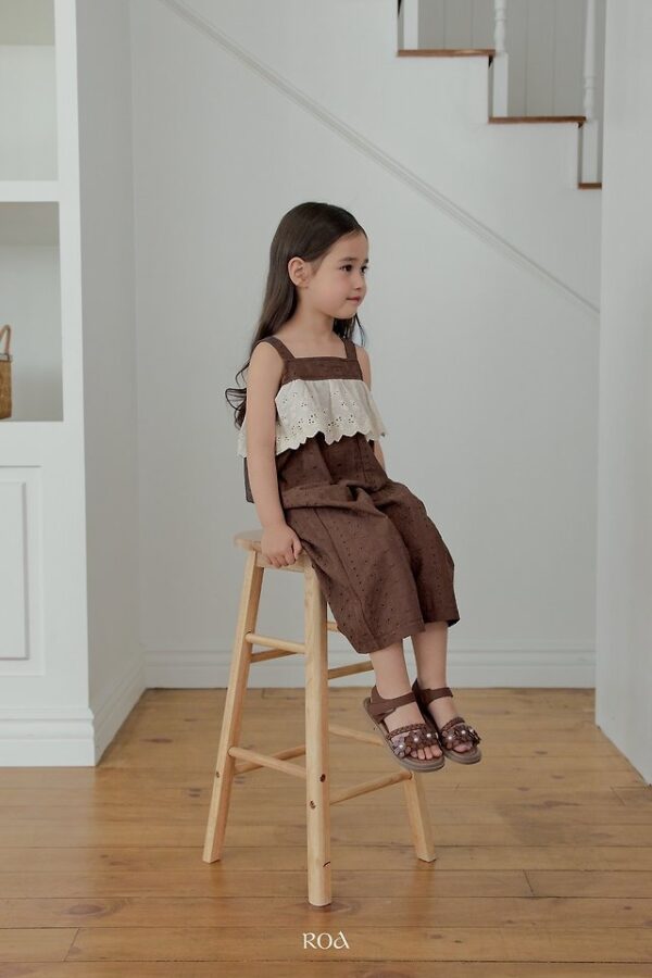 C099463B-E140-4E61-9D73-AEE850B48C40 〖預購〗燒花蕾絲連身褲