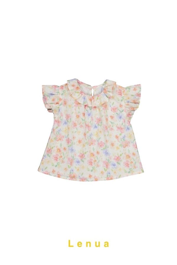 C1448770-CE5F-4839-B5FC-A7821EF2EC8F 〖預購〗莫內印象法式荷葉邊上衣