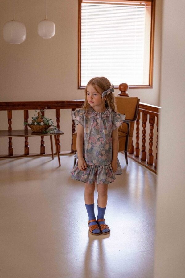 C57B5905-C9B5-4242-88CB-C3A3A414C278 〖預購〗莫內印象法式荷葉邊上衣