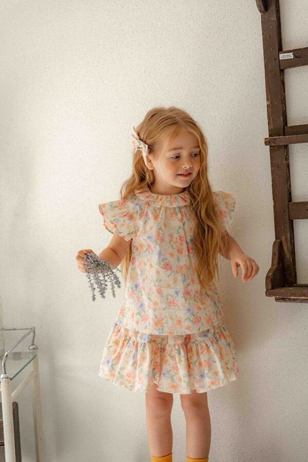 CDD6494D-BD22-4FC7-A928-2EFBCD9B7829 〖預購〗莫內印象法式荷葉邊上衣