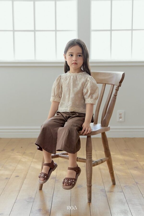 CF8E550E-38BF-4EAF-BD58-72D6B8AA6174 〖預購〗蕾絲刺繡短上衣