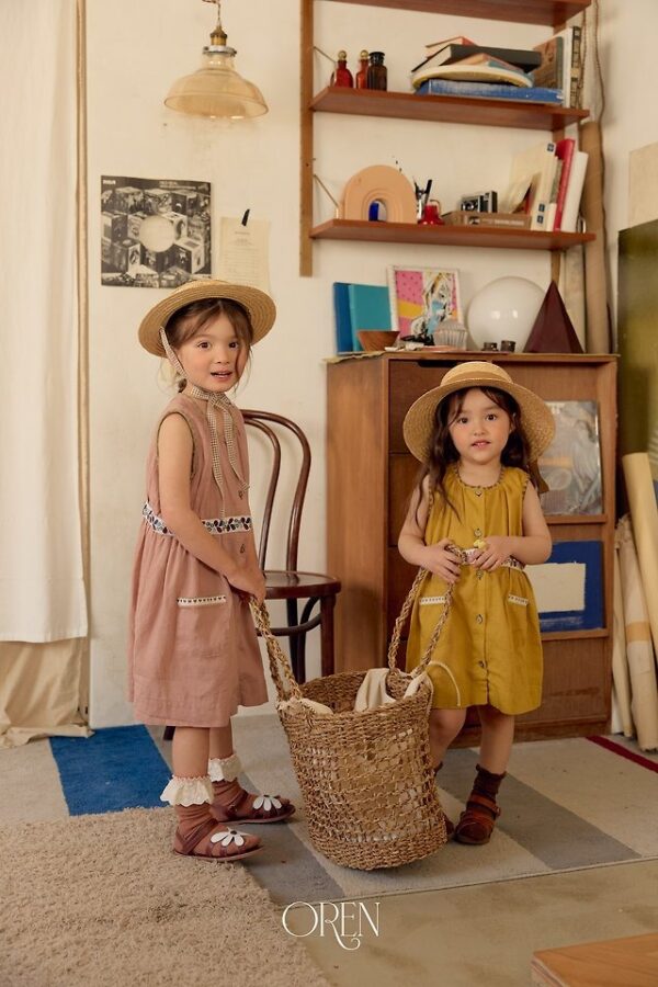 D4AA6725-B1DA-4D2E-93AE-82B5057D8597 〖預購〗琥珀晨跡亞麻連身裙