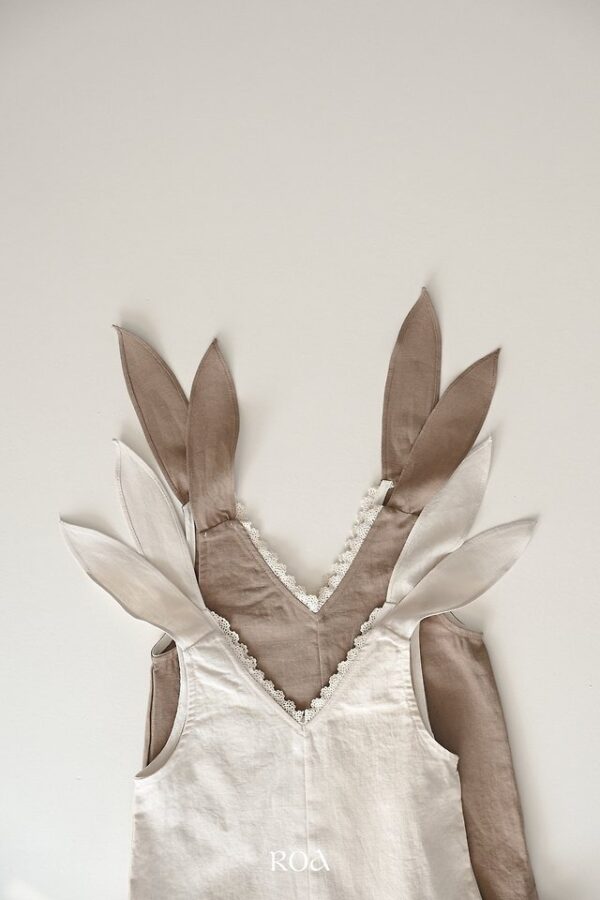 D66727A6-7EFE-43F5-B8D3-524898CD353D 〖預購〗亞麻綁帶連身褲