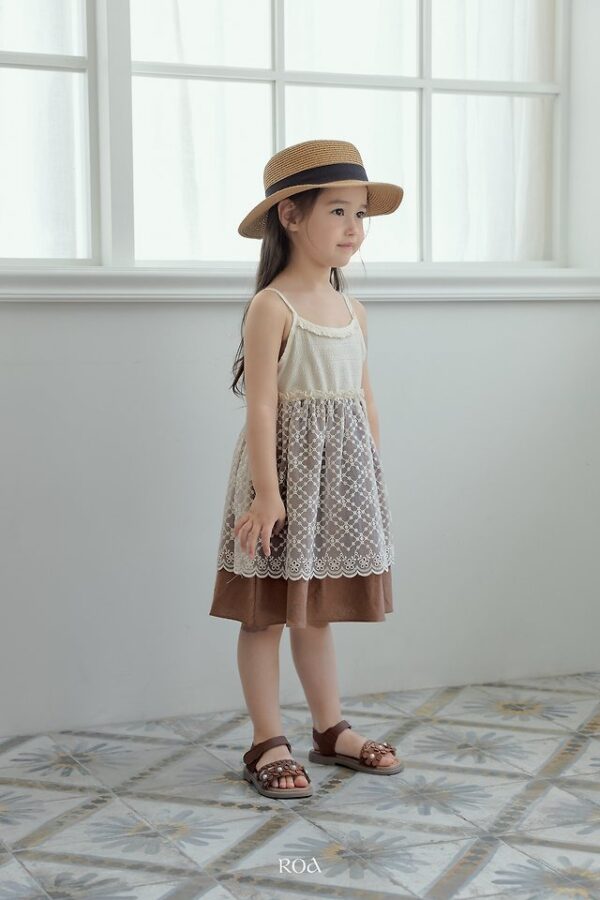 D6C15000-828A-4DEF-A951-14372F56720A 〖預購〗層次拼接洋裝