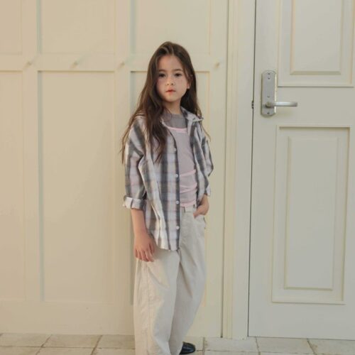 〖預購〗剪裁弧形長褲