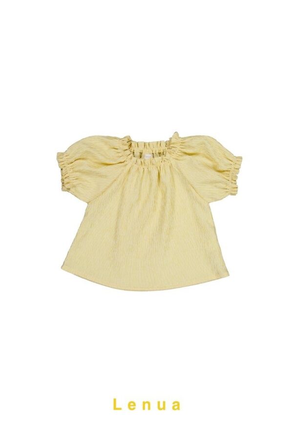 E8079908-6A70-488C-B027-FD86E8DB5F7D 〖預購〗漫步塞納河褶邊上衣