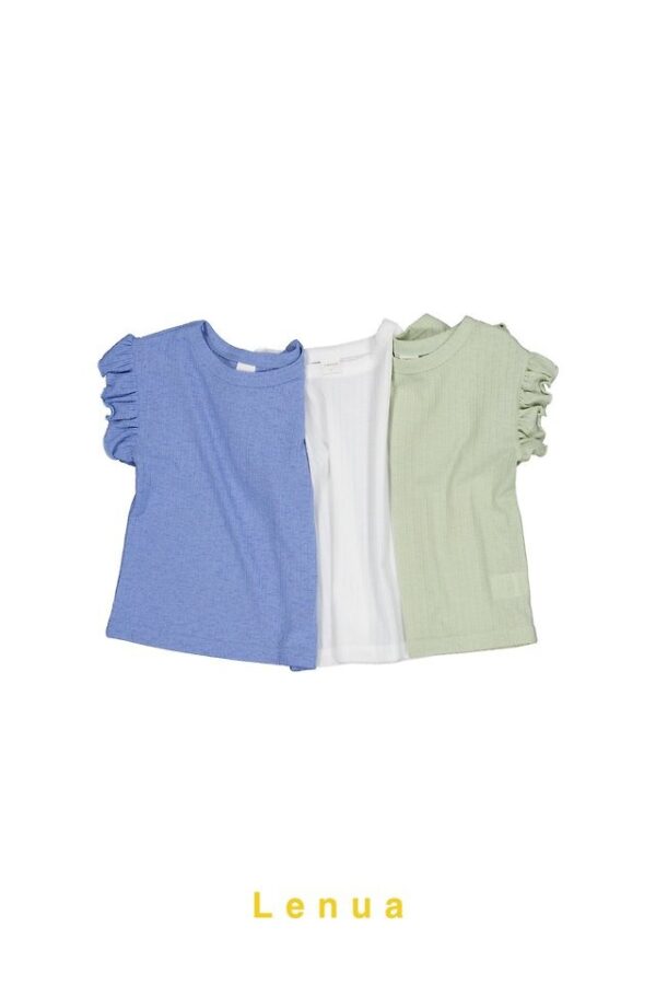 F37461FD-5A7D-4F48-824D-E7AC13930200 〖預購〗維也納之光荷葉邊上衣