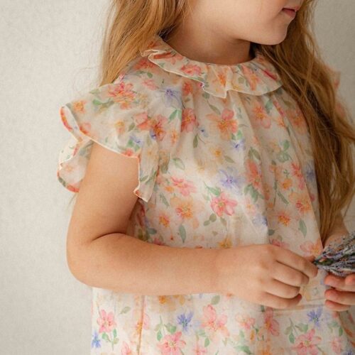 F9DF5441-76A9-4C79-880B-9E367BCC9BDB 〖預購〗莫內印象法式荷葉邊上衣