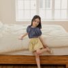 05C1E914-00A2-4AB5-AC6B-C9DA5D74C30C 〖預購〗皺褶澎袖棉質上衣