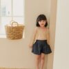 4DFCADC3-3B18-4BCE-A38F-BEBBED175374 〖預購〗寬版剪裁輕盈褲裙