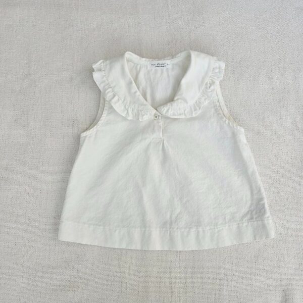 A3E2D418-5FEE-4D23-8768-1FBFEC6F290B 〖預購〗花邊翻領氣質襯衫