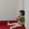 09CFA05B-3621-4199-AD6D-72E4A7248704 學院條紋長袖上衣