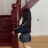 1CE6971F-C0FE-45BC-AF04-F32CF60C95B4 糖霜蝴蝶結棉外套