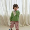 E033247C-FB66-4214-9F14-8B15ECEA9D77 慵懶絲絨縮口褲
